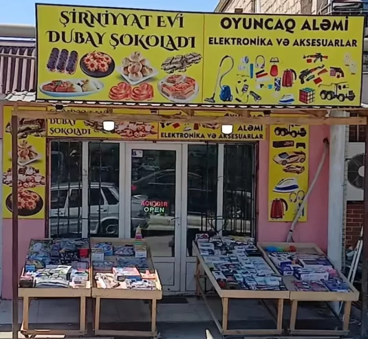 Hazır oyuncaq biznesi satılır